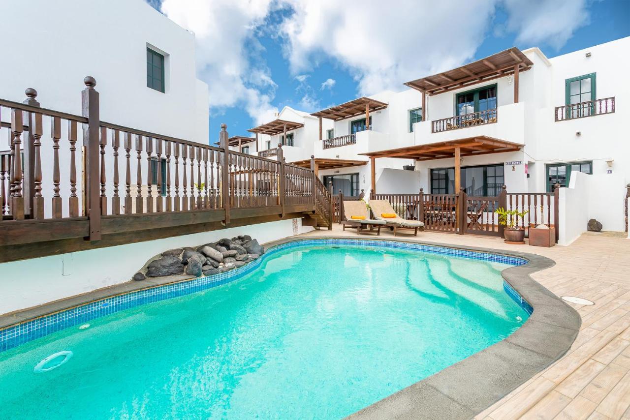 Casa Lili - Shared Pool - Close To Seafront Promenade - Sea Views From Upper Terrace Punta Mujeres Exteriör bild